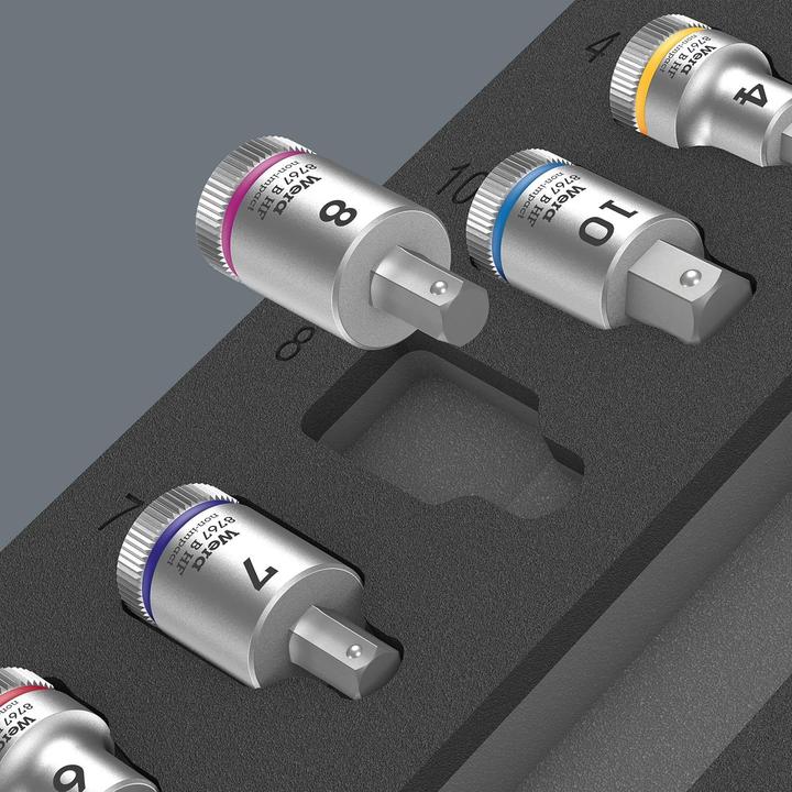 Productafbeelding Wera 9723 Inzetstuk Zyklop B 3/8" bitmoerset 1 (10 mm)