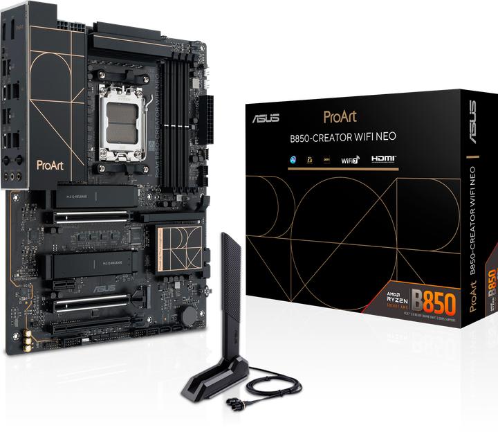 ASUS AM5 PROART B850-CREATOR WIFI NEO (AM5, AMD B850, ATX)