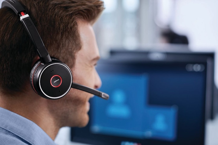 Image du produit Jabra Evolve 75 UC Duo (Sans fil, USB-A)