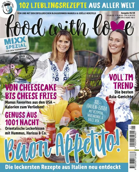 Produktbild Sonderheft MIXX: Food with Love (Deutsch, Joelle Herzfeld, Manuela Herzfeld, 2019)