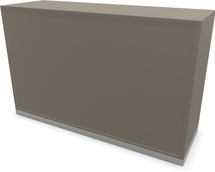 Image du produit Narbutas Choice Armoire à portes coulissantes (120 x 40 x 76 cm)