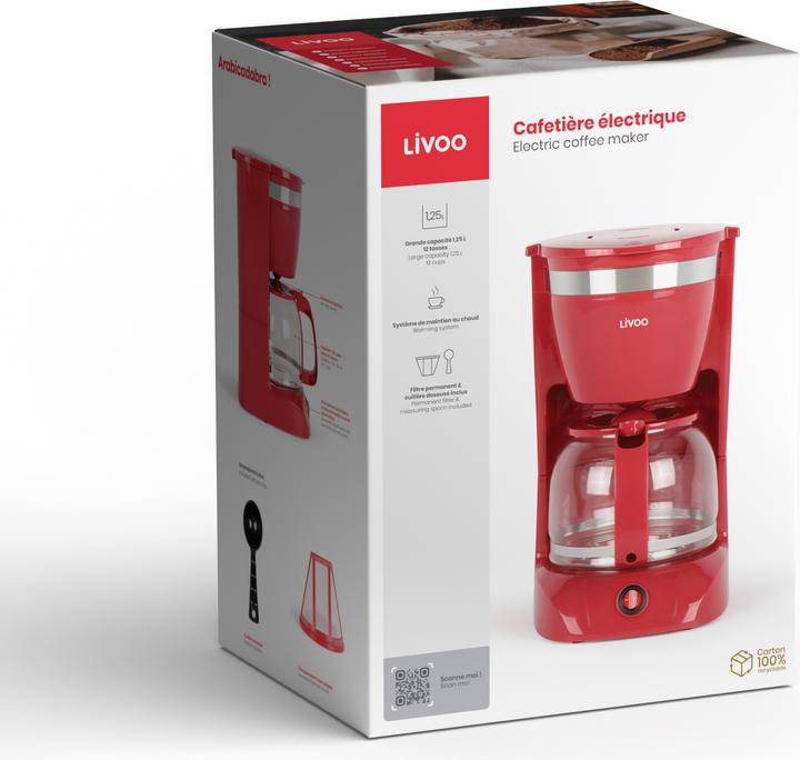 Image du produit Livoo Cafetière électrique (Prise UE)