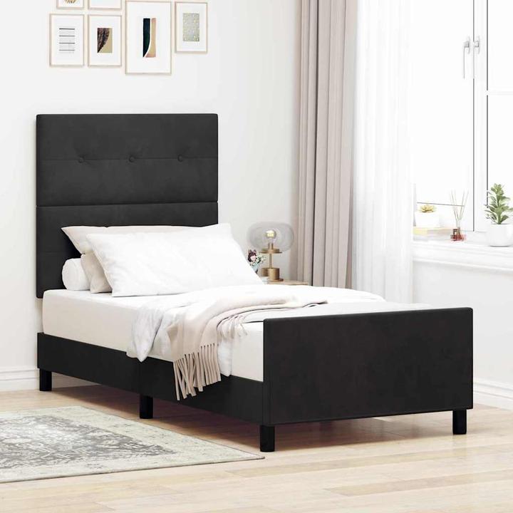 Actual product image vidaXL Modernes Bett (90 x 200 cm)