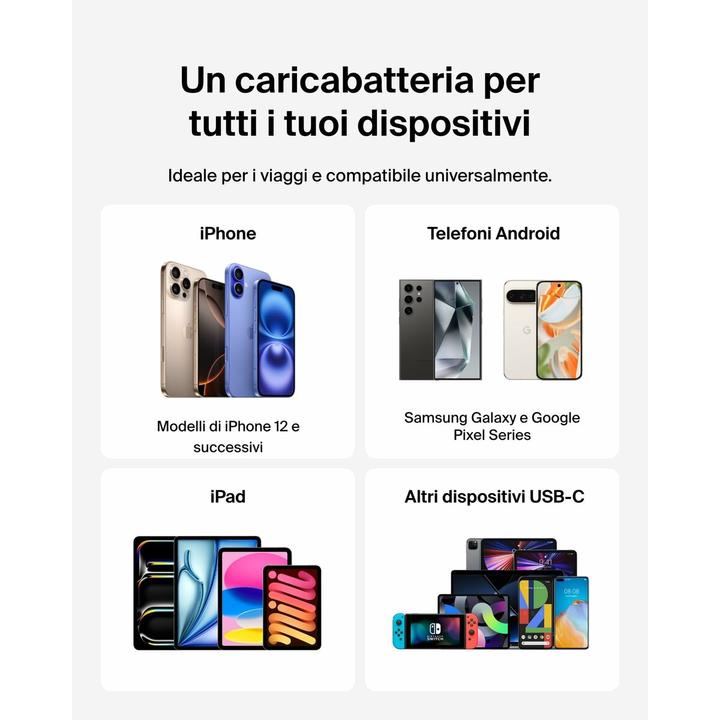 Image du produit Belkin BoostCharge 25 W USB-C avec PD (25 W, 1 portion)