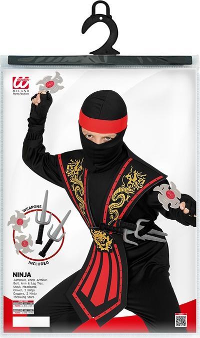 Produktbild Widmann Kombat Ninja mit Waffenset (110, 116)