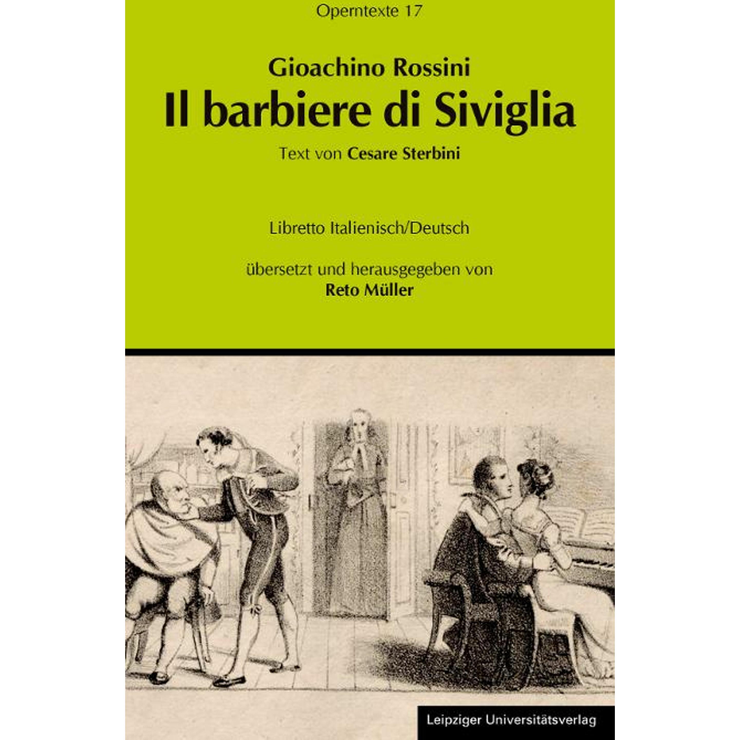 Il barbiere di Siviglia, Sachbücher von Reto Müller