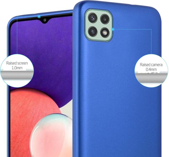 Actual product image Cadorabo Bumper TPU Matt Metallic (Samsung Galaxy A22 5G)