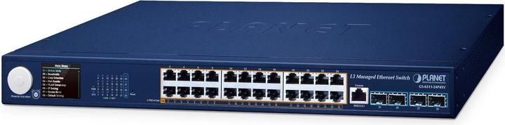 Produktbild Planet GS-6311-24P4XV 24-Port Managed Ethernet Switch (24 Ports)
