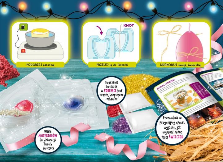 Actual product image Lisciani Science set I am a genius who makes candles