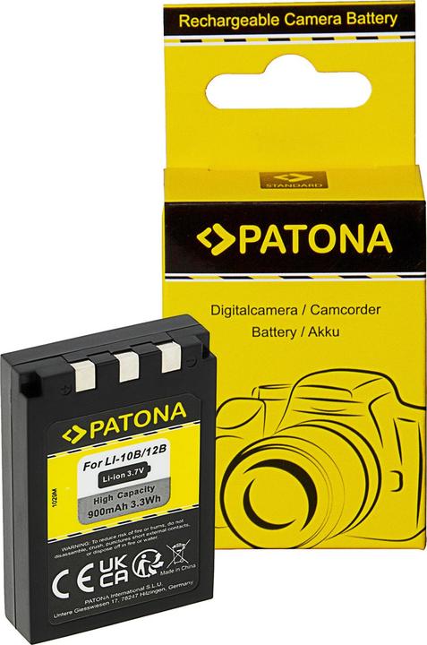 Actual product image Patona Li-10b (Camera battery)