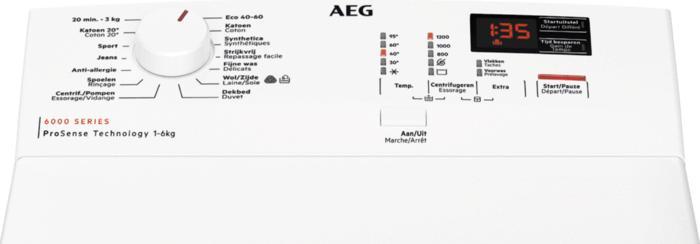 Produktbild AEG LTR6B62 (6 kg, Oben)