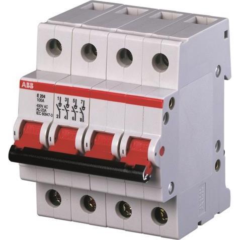 ABB, Schutzschalter, E204/40R E204/40R Trennschalter