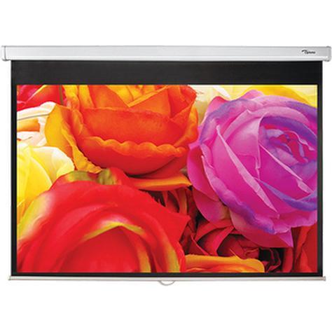 Optoma DS-1123PMG+ (123", 16:10), Leinwand, Schwarz