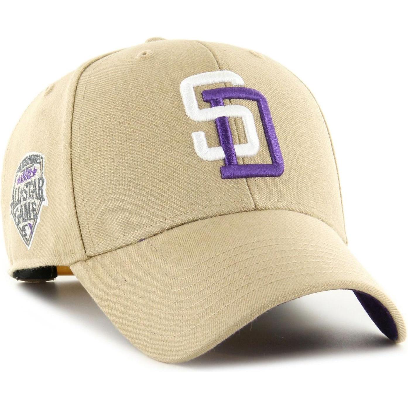 47 Brand, Herren, Cap, Sure Shot San Diego Padres, Beige