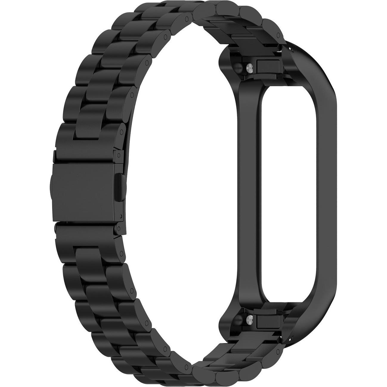 Thumbnail - Strap-it Stahlarmband (Edelstahl), Uhrenarmband, Schwarz