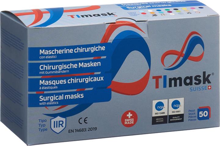 Timask Einweg-Mundschutz (Typ IIR, 50 x)