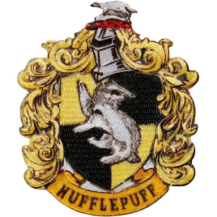 Mono Quick Harry Potter Hufflepuff Wappen, Applikationen, Mehrfarbig