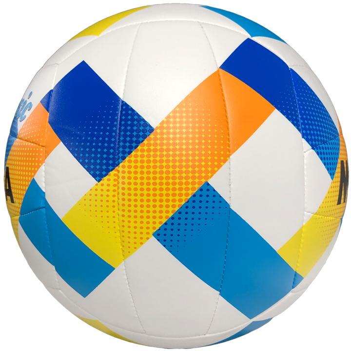 Actual product image Mikasa Piłka siatkowa plażowa Beach Classic biało-niebiesko-żółta BV543C-VXA-Y (5) (5)