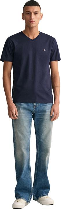 Actual product image GANT Slim Shield V-Neck T-Shirt (4XL)