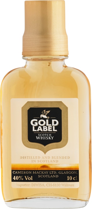 Immagine prodotto Gold Label whisky (Miscelato Whisky, Whisky scozzese, 1 x 10 cl)
