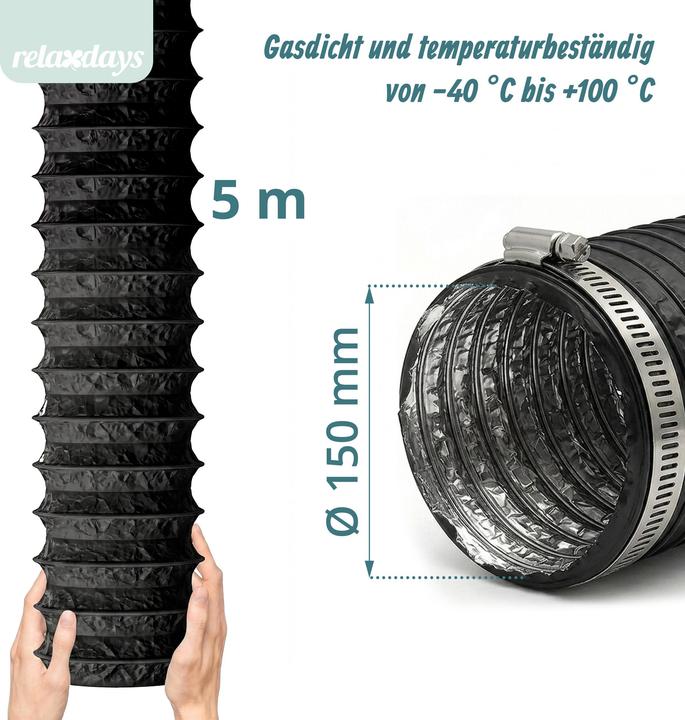 Produktbild Relaxdays Abluftschlauch