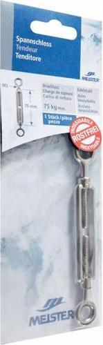 Actual product image Meister Turnbuckle INOX 70mm