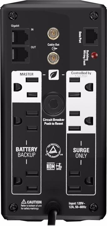 Actual product image APC Back UPS RS LCD 700 Master Control US (700 VA, 420 W, Line-interactive UPS)