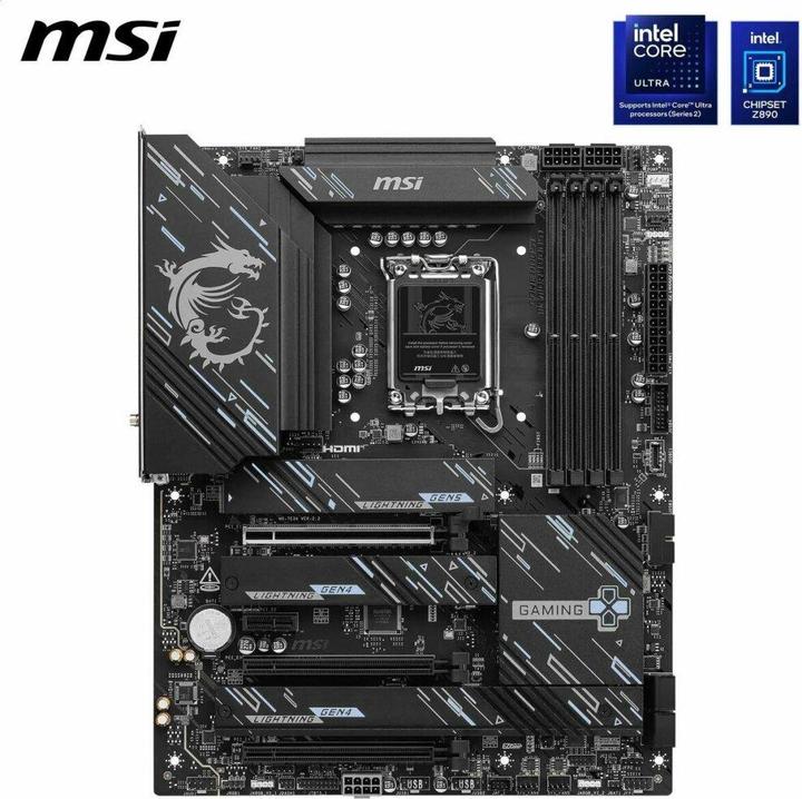 Produktbild MSI Z890 GAMING PLUS WIFI (LGA 1851, Intel Z890, ATX)
