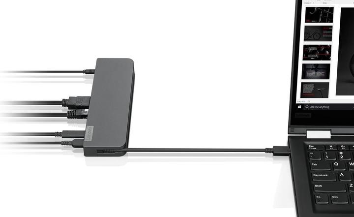 Image du produit Lenovo Mini station d'accueil USB-C (USB-C, 8 Ports)