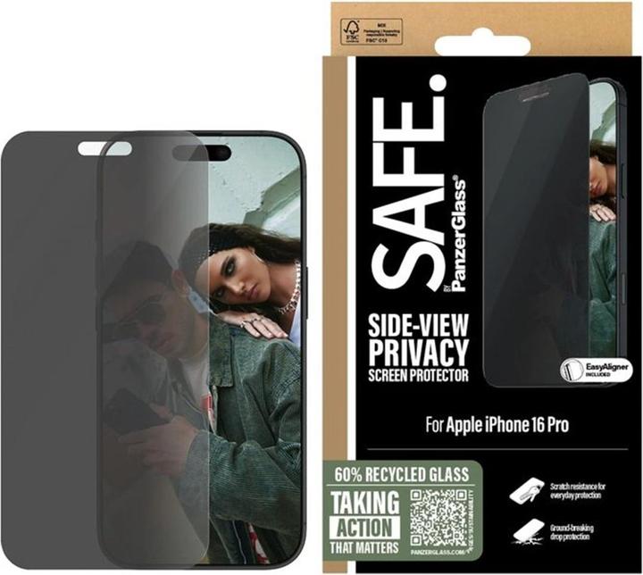 PanzerGlass Safe. (1 Pezzo/i, Apple iPhone 16 Pro)