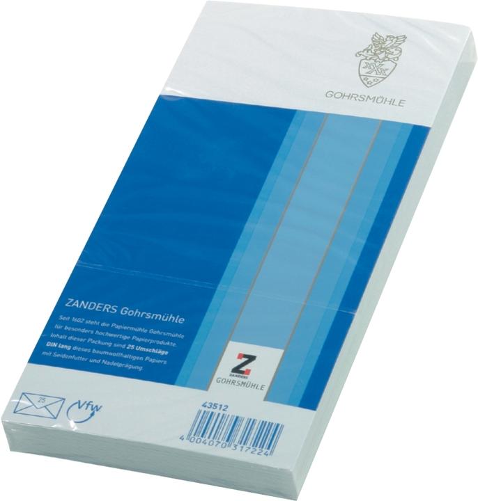 Produktbild Gohrsmühle GOHRSMšHLE Briefumschlag Bankpost, DIN lang, 80 g/qm (25x)