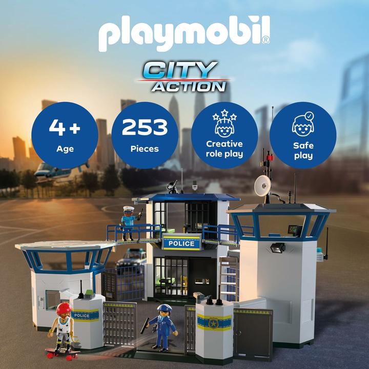 Image du produit Playmobil Polizei-Kommandozentrale (71873, Playmobil Action Heroes)