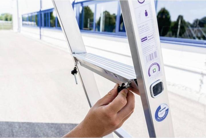 Actual product image Munk MaxxStep stair module, for rung ladders, width 405 mm. (Scaffolding, 40.50 cm)