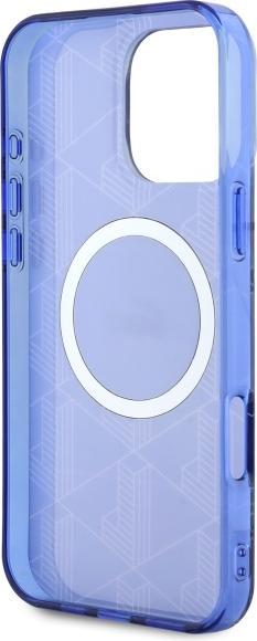 Actual product image Lacoste LCHMP16XUBSV iPhone 16 Pro Max 6.9" granatowy/navy hardcase IML Blend Monogram MagSafe (Apple iPhone 16 Pro Max)