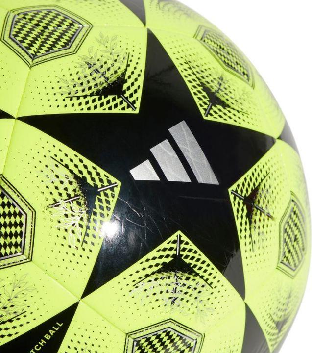 Actual product image adidas - UEFA Champions League Football Size 5 - Yellow/black (5)