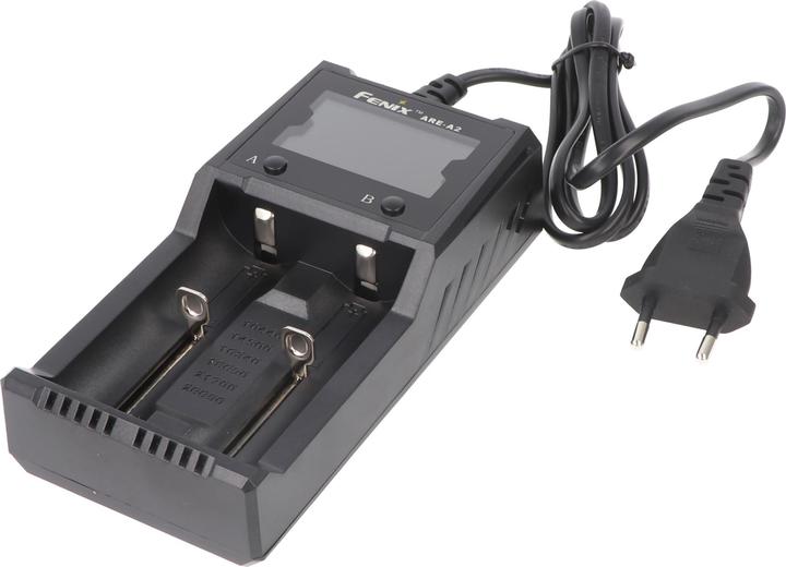 Actual product image Fenix ARE-A2 charger for two 10440, 14500, 16340, 18650, 26650, 21700 batteries (10440, 14500, 16340, 18650, 21700, 26650, Chargers without battery)