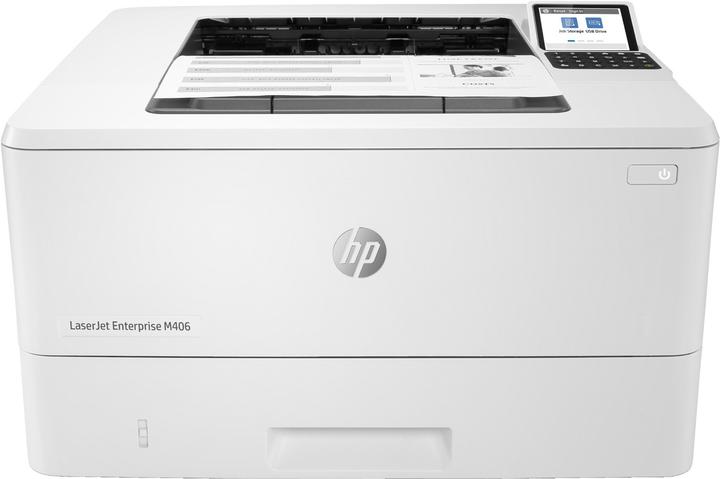 Actual product image HPE Laserjet Enterprise M406Dn (Laser, Black and white)