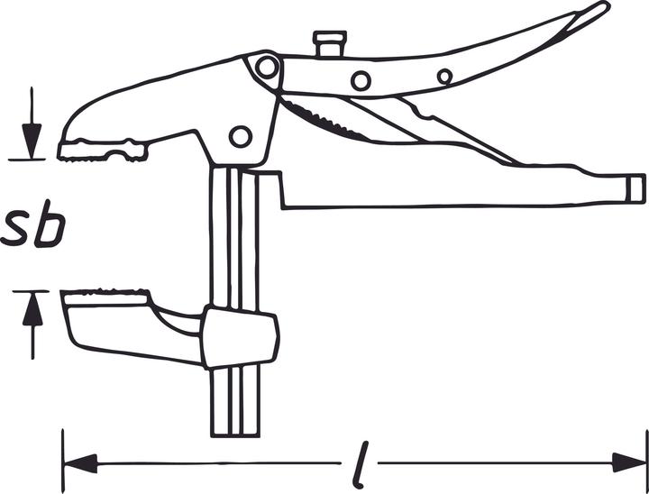 Produktbild HAZET Grip-Zange 753-2 (260 mm)