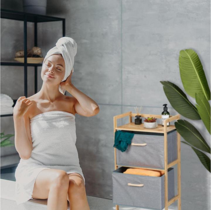 Actual product image Relaxdays Bathroom shelf (43 x 27 x 76 cm)