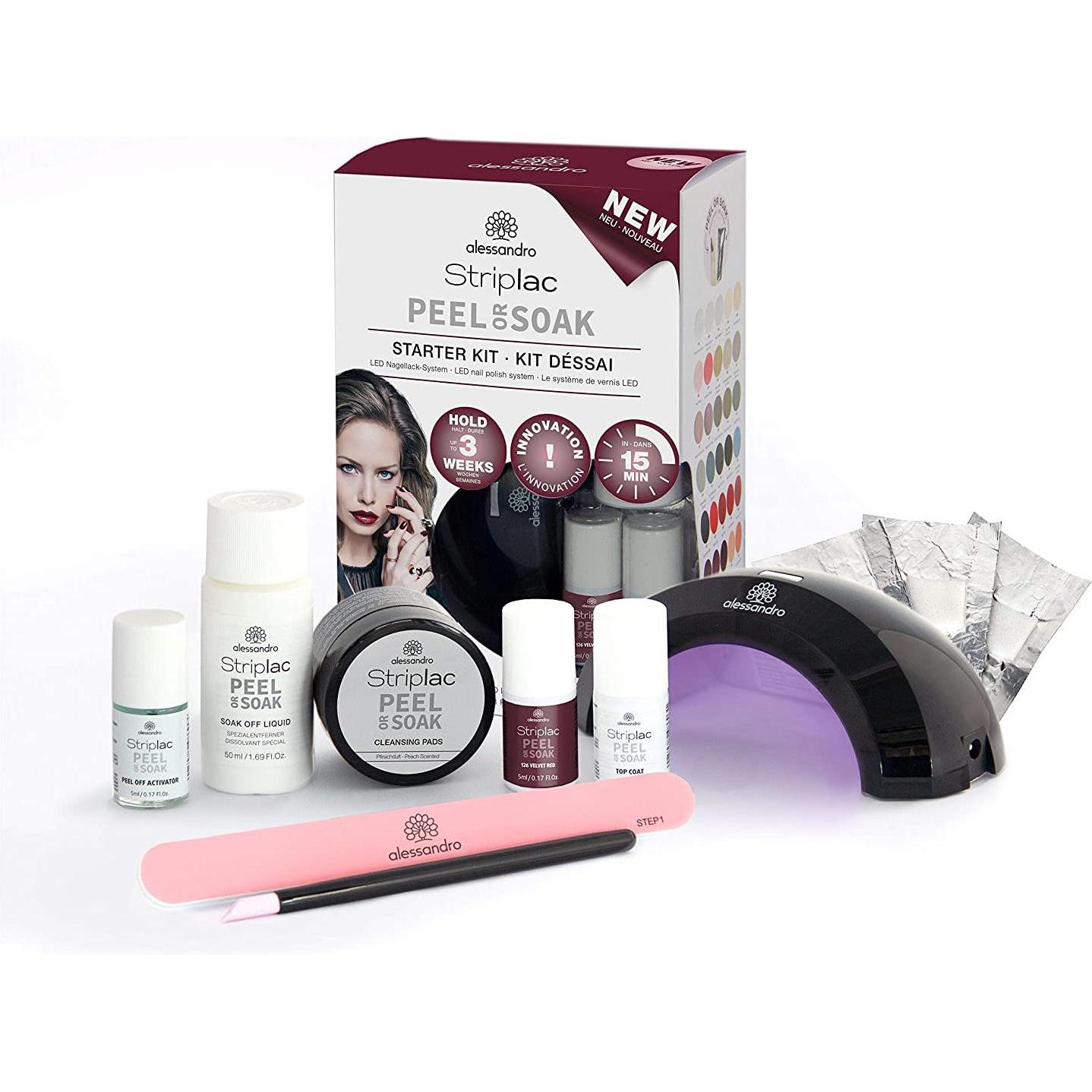 Thumbnail - Alessandro, Nagellack, Striplac Peel or Soak (Red, Farblack)