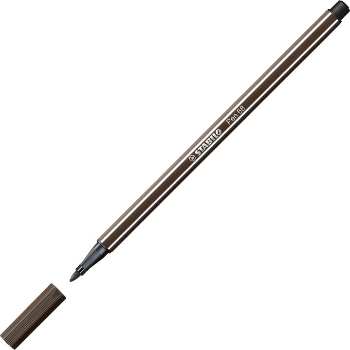 Image du produit STABILO Pen 68 Feutre Premium (Terre d'ombre, 1 x)