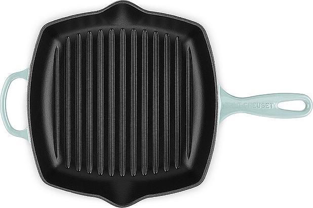Image du produit Le Creuset Grillpfanne quadratisch SIGNATURE (26 cm, Poêle à grillades, Fonte)