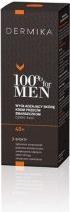 Actual product image Dermika 100% for Men 40+ anti-wrinkle face cream 50ml (50 ml, 24h cream)
