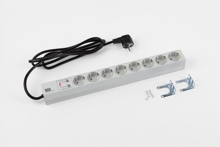 Actual product image Bachmann Steckdosenleiste (8 x, CEE 7/3, 2 m)