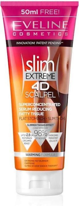 Image du produit Eveline Slim Extreme 4D Scalpel Super Focused Serum Reduced By Fat Form Warming 250Ml (250 ml)
