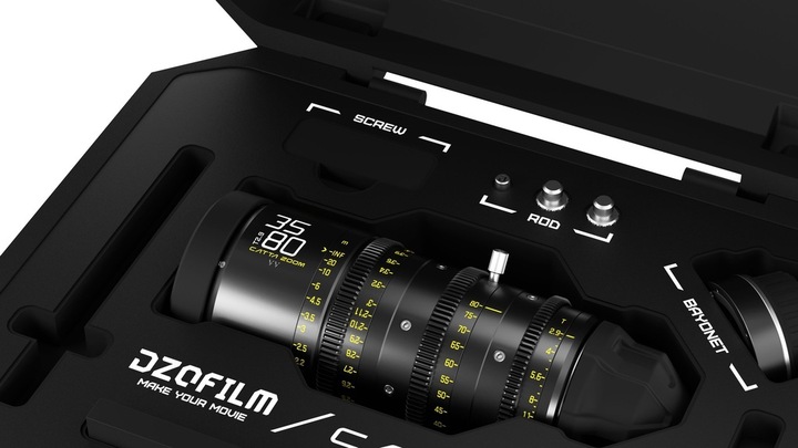 Immagine prodotto Dzofilm Catta Ace Zoom 35-80 T2.9 Black for PL/EF Mount VV/FF - Box (L-mount, C-mount, Full-frame)