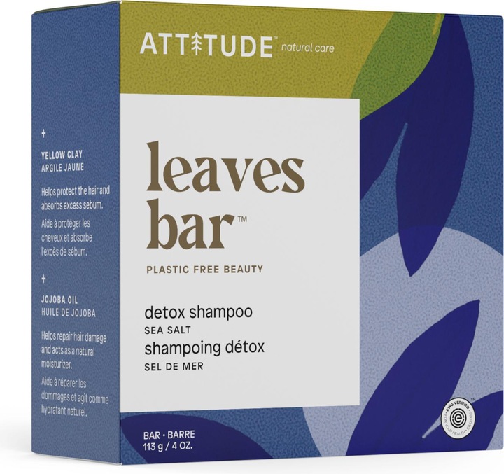 Immagine prodotto Attitude Barretta Detox al sale marino (Shampoo liquido)