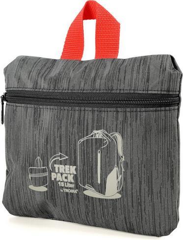 Actual product image Troika TREKPACK Roll Top foldable rucksack, yellow (15 l)