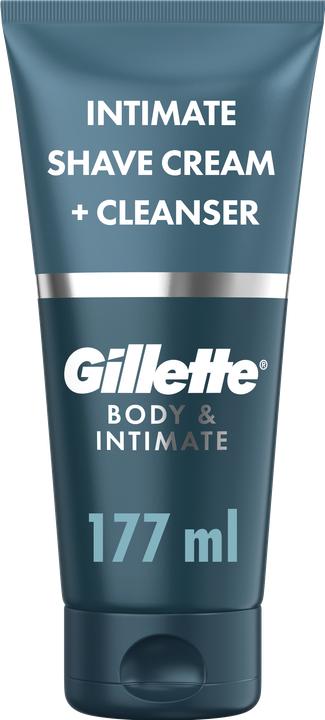 Actual product image Gillette Body & Intimate (177 ml, Shaving cream, Shaving brush, Shaving gel)