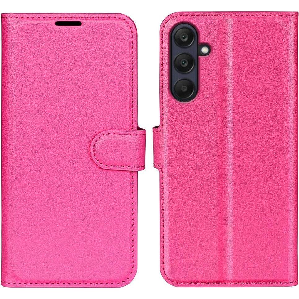 Cover-Discount Galaxy A26 5G - Leder Etui Hülle (Samsung Galaxy A26), Smartphone Hülle, Pink